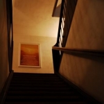 Weg ins Obergeschoss